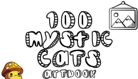 Купить 100 Mystic Cats - Artbook