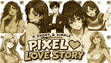 Купить A Short & Simple Pixel Love Story
