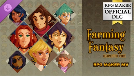 Купить RPG Maker MV - Farming Fantasy Character Pack