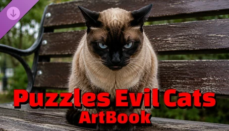 Купить Puzzles Evil Cats Artbook