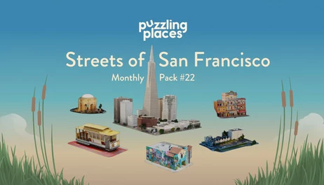 Купить Puzzling Places - Monthly Pack #22 - Streets of San Francisco