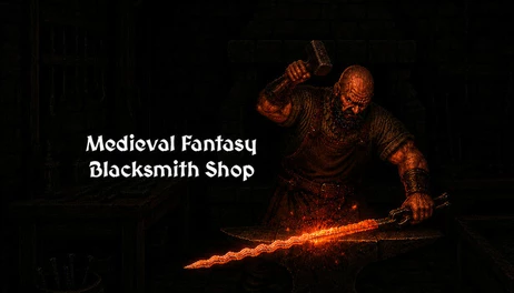 Купить Medieval Fantasy Blacksmith Shop