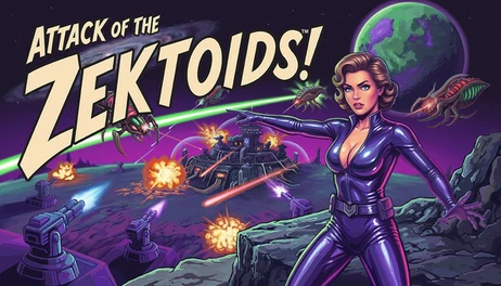 Купить Attack of the Zektoids!