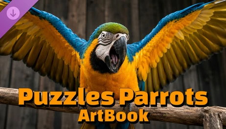 Купить Puzzles Parrots Artbook