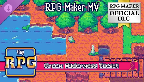 Купить RPG Maker MV - TinyRPG - Green Wilderness Tileset