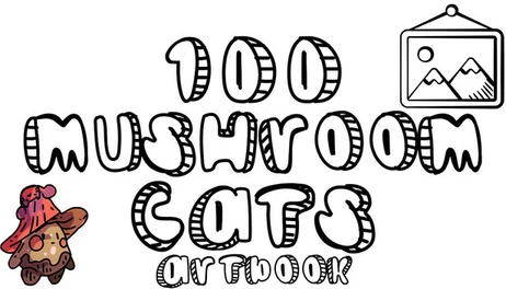 Купить 100 Mushroom Cats - Artbook