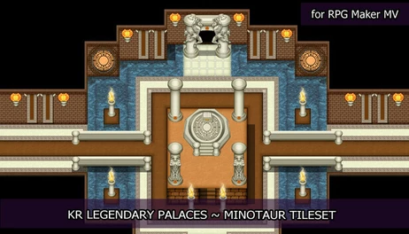 Купить RPG Maker MV - KR Legendary Palaces - Minotaur Tileset