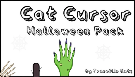 Купить Cat Cursor by Travellin Cats - Halloween Pack