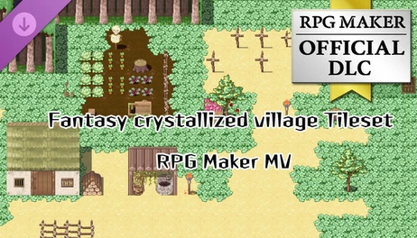 Купить RPG Maker MV - Fantasy crystallized village Tileset