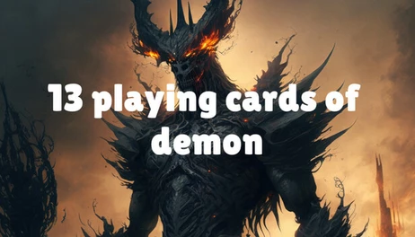 Купить 13 Playing Cards Of Demon