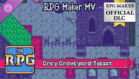 Купить RPG Maker MV - TinyRPG - Grey Graveyard Tileset