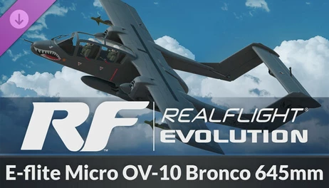 Купить RealFlight Evolution - E-flite Micro OV-10 Bronco 645mm
