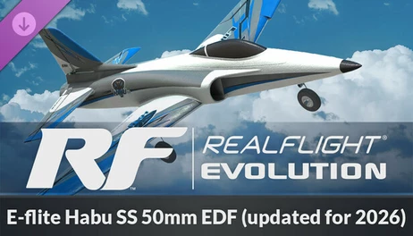 Купить RealFlight Evolution - E-flite Habu SS 50mm EDF (updated for 2026)