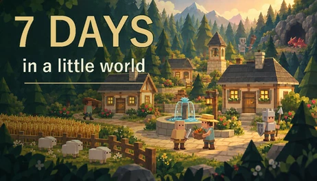 Купить 7 days in a little world