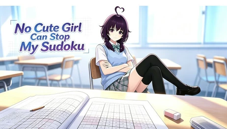Купить No Cute Girl Can Stop My Sudoku