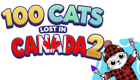 Купить 100 Cats Lost in Canada 2 Find & Color