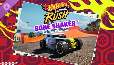 Купить HOT WHEELS Infinite Rush - Bone Shaker Skeletor Edition