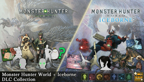 Купить Monster Hunter World + Iceborne DLC Collection