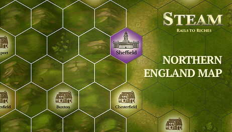 Купить Steam: Rails to Riches - Northern England Map