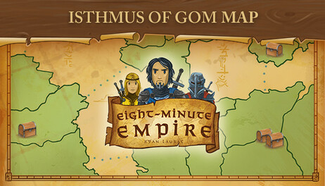 Купить Eight-Minute Empire: Isthmus of Gom Map