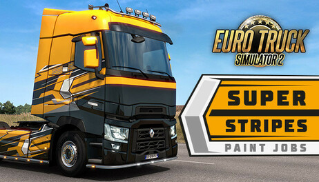 Купить Euro Truck Simulator 2 - Super Stripes Paint Jobs Pack