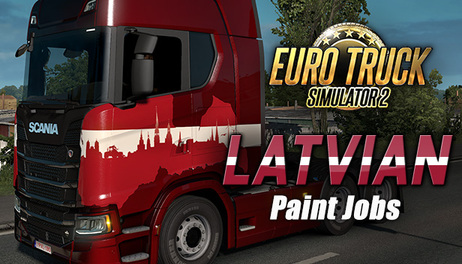 Купить Euro Truck Simulator 2 - Latvian Paint Jobs Pack