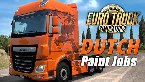 Купить Euro Truck Simulator 2 - Dutch Paint Jobs Pack
