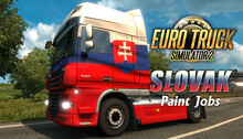 Euro Truck Simulator 2 - Slovak Paint Jobs Pack