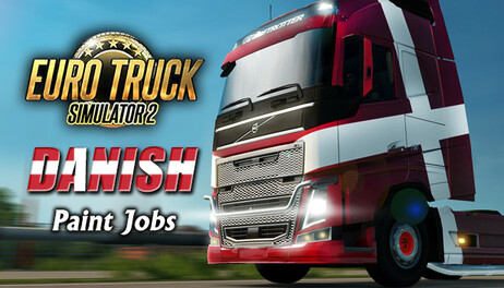 Купить Euro Truck Simulator 2 - Danish Paint Jobs Pack