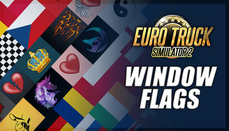Купить Euro Truck Simulator 2 - Window Flags
