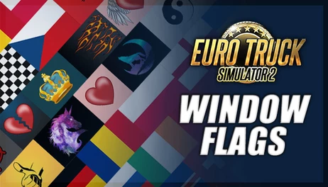 Купить Euro Truck Simulator 2 - Window Flags