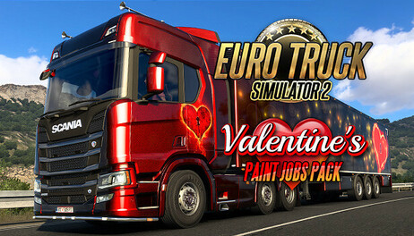 Купить Euro Truck Simulator 2 - Valentine's Paint Jobs Pack