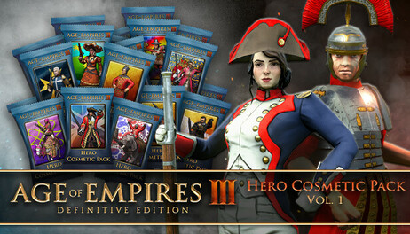 Купить Age of Empires III: Definitive Edition – Hero Cosmetic Pack – Vol. 1