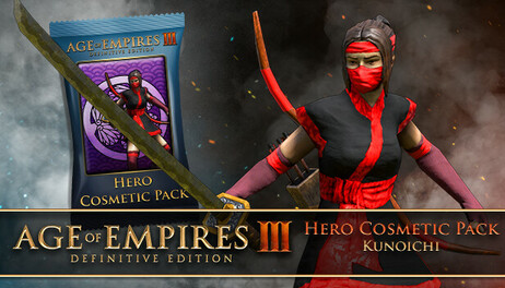 Купить Age of Empires III: Definitive Edition – Hero Cosmetic Pack – Kunoichi