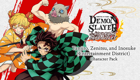 Купить Demon Slayer -Kimetsu no Yaiba- The Hinokami Chronicles: Tanjiro, Zenitsu, & Inosuke (Entertainment District) Character Pack