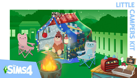 Купить The Sims 4 Little Campers Kit
