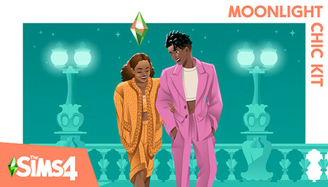 Купить The Sims 4 Moonlight Chic Kit