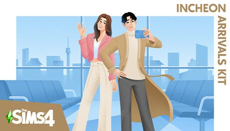 Купить The Sims 4 Incheon Arrivals Kit