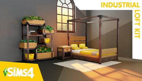 Купить The Sims 4 Industrial Loft Kit