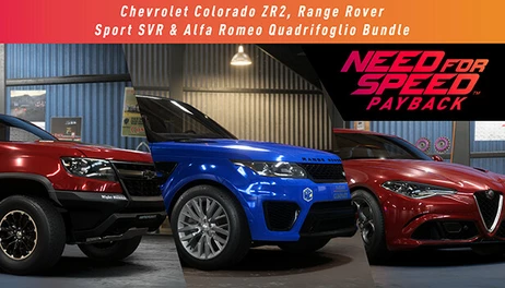Купить Need for Speed Payback: Chevrolet Colorado ZR2, Range Rover Sport SVR & Alfa Romeo Quadrifoglio Bundle