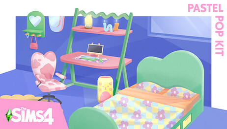 Купить The Sims 4 Pastel Pop Kit