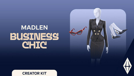 Купить The Sims 4 Business Chic Kit