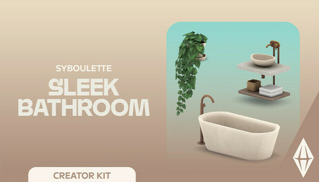 Купить The Sims 4 Sleek Bathroom Kit