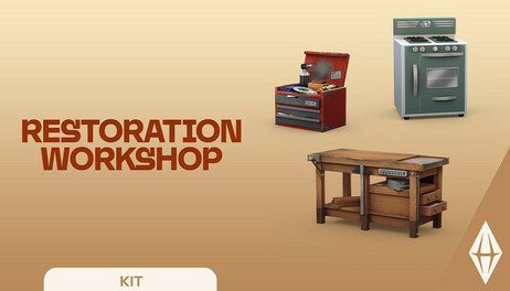 Купить The Sims 4 Restoration Workshop Kit