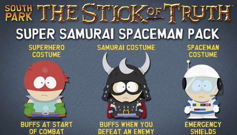 Купить South Park: The Stick of Truth - Super Samurai Spaceman Pack
