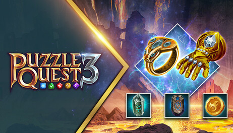 Купить Puzzle Quest 3 – Golden Flame Gear Bundle