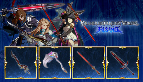 Купить GBVSR - Weapon Skin Set: Battle Pass Pack 1