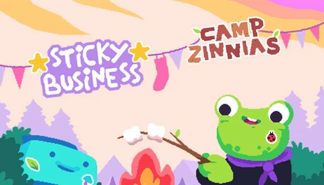 Купить Sticky Business: Camp Zinnias