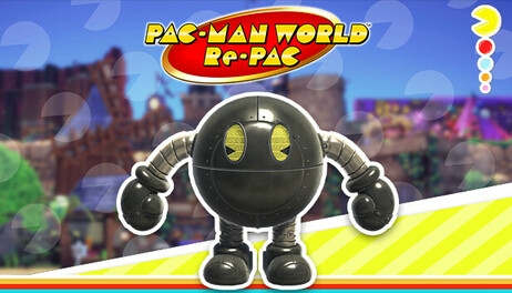 Купить PAC-MAN WORLD Re-PAC Chrome Noir Chogokin skin
