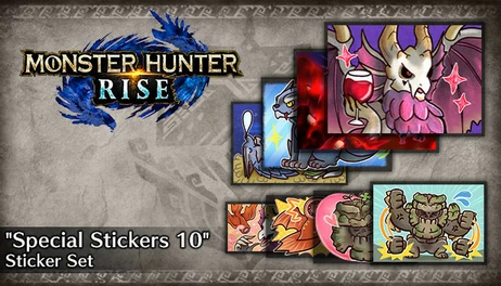 Купить Monster Hunter Rise - "Special Stickers 10" sticker set